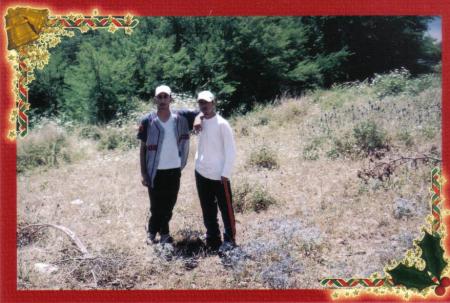 moi avec mon amis aziz